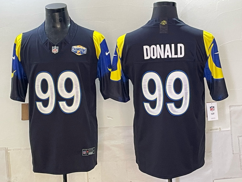 Men 2026 Los Angeles Rams #99 Donald blue Nike Limited NFL Jersey 091203